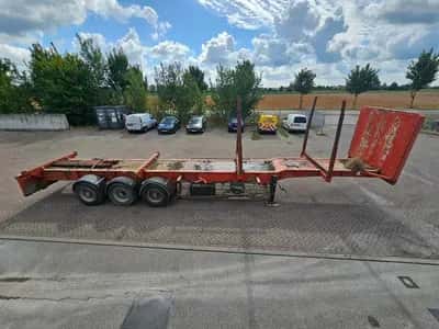 2002 Robuste Kaiser S3803V2C Timber Semi-Trailer - 3 Axles - SAF - Drum Brakes - Air Suspension -13.8 meter - 34 Ton — photo 4 of 20