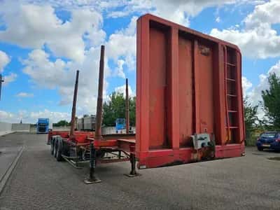 2002 Robuste Kaiser S3803V2C Timber Semi-Trailer - 3 Axles - SAF - Drum Brakes - Air Suspension -13.8 meter - 34 Ton — photo 3 of 20