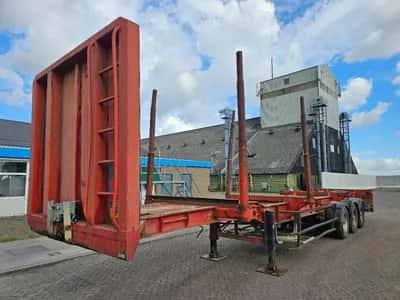 2002 Robuste Kaiser S3803V2C Timber Semi-Trailer - 3 Axles - SAF - Drum Brakes - Air Suspension -13.8 meter - 34 Ton — photo 1 of 20