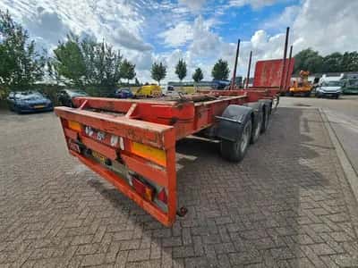 2002 Robuste Kaiser S3803V2C Timber Semi-Trailer - 3 Axles - SAF - Drum Brakes - Air Suspension -13.8 meter - 34 Ton — photo 5 of 20