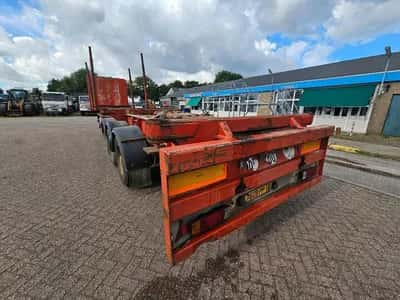 2002 Robuste Kaiser S3803V2C Timber Semi-Trailer - 3 Axles - SAF - Drum Brakes - Air Suspension -13.8 meter - 34 Ton — photo 8 of 20