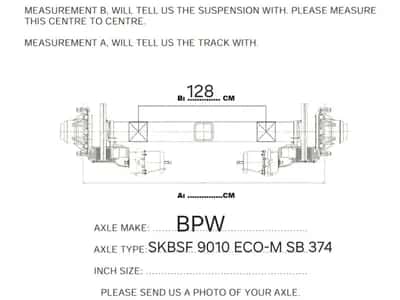 BPW SKBSF 9010 ECO-M SB 374 Axle – Trailer Axle – Disc Brakes – 9 Ton — photo 9 of 9