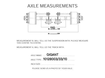 Hydro-Gigant 10128003 Axle – Trailer Axle – Drum Brakes – Semi-Trailer — photo 10 of 10
