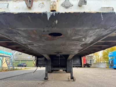 1989 Netam-Fruehauf Curtainsider Semi-Trailer – ONCZ 36-324 A – 3 Axles –BPW - Drum Brakes Air Suspension — photo 11 of 20