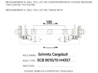 Schmitz Cargobull SCB 9010 Axle – Trailer Axle – Disc Brakes – 9 Ton – Semi-Trailer — photo 10 of 10
