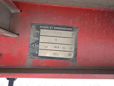 Fruehauf Box Semi-Trailer – FST4 – 3 Axles – Tail Lift – Box Trailer - Disc Brakes - Air Suspension - Lift Axle - 2013 — photo 9 of 18