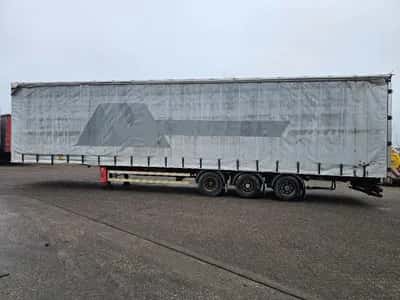 2005 Fruehauf TX34 3-Axle Curtainsider Semi-Trailer - SMB Axles - Disc Brakes - Air Suspension - 34 Ton — photo 7 of 19