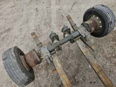 2005 GIGANT Drum Steelspring Axle – 19.5 Inch – Drum Brakes – Leaf Springs – Trailer — photo 2 of 6