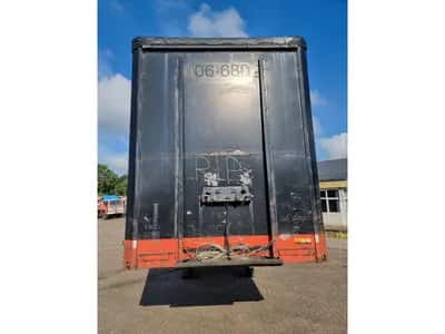 2000 Van Hool 3-Axle Curtainsider Trailer - SAF - Disc Brakes - Air Suspension - 445/45 R19.5 - 39 Ton - Mega — photo 2 of 17