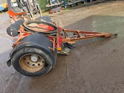 2010 Nooteboom 275/70 R22.5 Dolly with Turntable – 1 Axle – Air Suspension – Good Condition – Export — photo 5 of 13