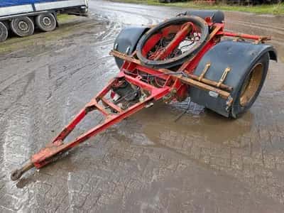 2010 Nooteboom 275/70 R22.5 Dolly with Turntable – 1 Axle – Air Suspension – Good Condition – Export — photo 1 of 13