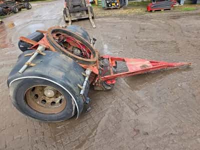 2010 Nooteboom 275/80 R22.5 Dolly with Turntable – 1 Axle – Air Suspension – Good Condition – Export — photo 4 of 15