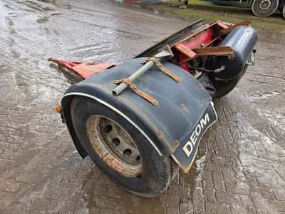 2010 Nooteboom 275/80 R22.5 Dolly with Turntable – 1 Axle – Air Suspension – Good Condition – Export — photo 8 of 15