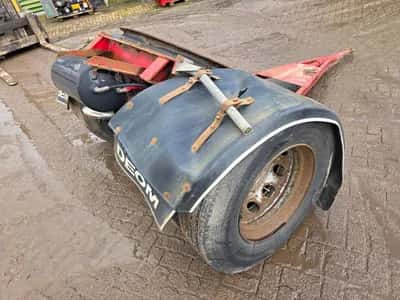 2010 Nooteboom 275/80 R22.5 Dolly with Turntable – 1 Axle – Air Suspension – Good Condition – Export — photo 6 of 15