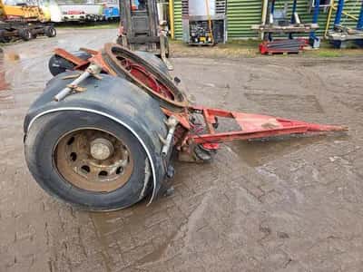 2010 Nooteboom 275/80 R22.5 Dolly with Turntable – 1 Axle – Air Suspension – Good Condition – Export — photo 5 of 15