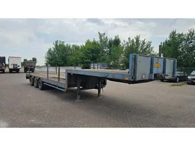 2002 Broshuis E2190/27 Low Loader – 6.5 Meter Extendable – 3 Axles SAF – Air Suspension - Drum Brakes — photo 3 of 20