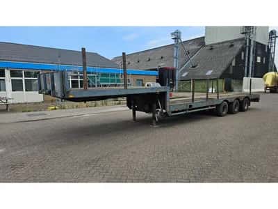 2002 Broshuis E2190/27 Low Loader – 6.5 Meter Extendable – 3 Axles SAF – Air Suspension - Drum Brakes — photo 1 of 20