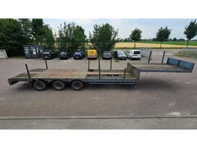 2002 Broshuis E2190/27 Low Loader – 6.5 Meter Extendable – 3 Axles SAF – Air Suspension - Drum Brakes — photo 4 of 20
