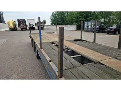 2002 Broshuis E2190/27 Low Loader – 6.5 Meter Extendable – 3 Axles SAF – Air Suspension - Drum Brakes — photo 14 of 20