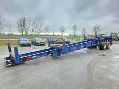 2011 Evans Trailers Wide Spread Semi-Trailer – 2 Axles – 8 Wheels – Drum Brakes – Leaf Springs — photo 1 of 20