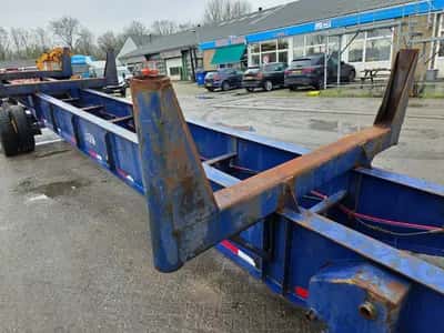 2011 Evans Trailers Wide Spread Semi-Trailer – 2 Axles – 8 Wheels – Drum Brakes – Leaf Springs — photo 15 of 20