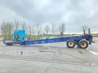 2011 Evans Trailers Wide Spread Semi-Trailer – 2 Axles – 8 Wheels – Drum Brakes – Leaf Springs — photo 9 of 20