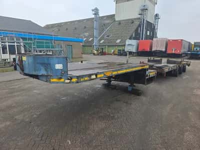 Broshuis 33H5 S Extendable Semi-Trailer – 3x Steering Axle – BPW Axles - Drum Brakes - Air Suspension - 1998 — photo 1 of 20