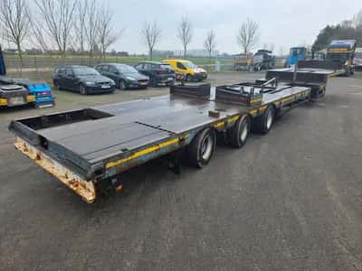 Broshuis 33H5 S Extendable Semi-Trailer – 3x Steering Axle – BPW Axles - Drum Brakes - Air Suspension - 1998 — photo 4 of 20