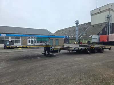Broshuis 33H5 S Extendable Semi-Trailer – 3x Steering Axle – BPW Axles - Drum Brakes - Air Suspension - 1998 — photo 7 of 20