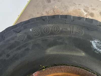 Gumasol Softy 300-15 Tyre Set – Solid Rubber Forklift Tyre — photo 7 of 7