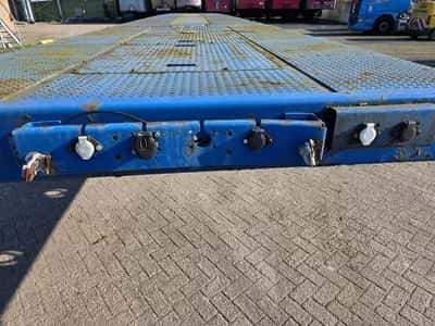 2016 OZGUL L14 4 Steering Axles Semi-Trailer - Trax Drum Brakes - Flatbed Trailer - Air Suspension - 16 Tyres - 2x Extendable — photo 11 of 20