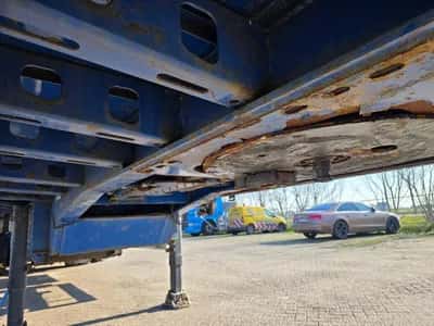 2016 OZGUL L14 4 Steering Axles Semi-Trailer - Trax Drum Brakes - Flatbed Trailer - Air Suspension - 16 Tyres - 2x Extendable — photo 15 of 20