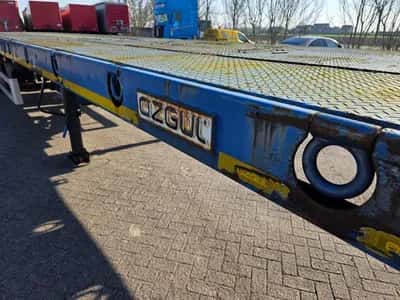 2016 OZGUL L14 4 Steering Axles Semi-Trailer - Trax Drum Brakes - Flatbed Trailer - Air Suspension - 16 Tyres - 2x Extendable — photo 13 of 20