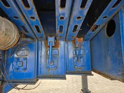 2016 OZGUL L14 4 Steering Axles Semi-Trailer - Trax Drum Brakes - Flatbed Trailer - Air Suspension - 16 Tyres - 2x Extendable — photo 19 of 20