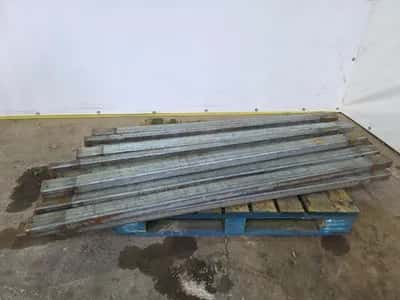 Unbranded Steel Box Profiles Lot of Steel Box Sections – Rectangular Tubes – Structural Steel — photo 1 of 5