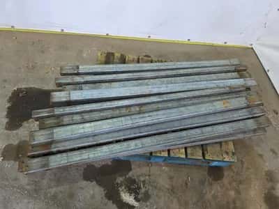 Unbranded Steel Box Profiles Lot of Steel Box Sections – Rectangular Tubes – Structural Steel — photo 5 of 5