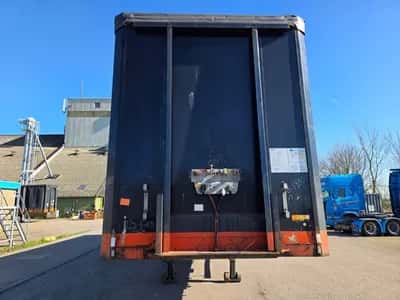 Van Hool 3-Axle Curtainsider Trailer - BPW - Drum Brakes - Air Suspension - 445/45 R19.5 - 39 Ton - 2007 - Export — photo 2 of 16