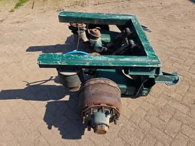 ROR Drawbar axle - Drum Turntable Axle - Drum Brakes - Air Suspension — photo 4 of 9