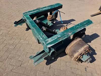 ROR Drawbar axle - Drum Turntable Axle - Drum Brakes - Air Suspension — photo 2 of 9