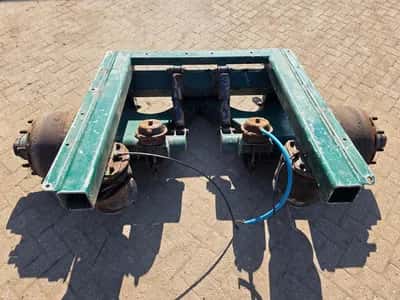 ROR Drawbar axle - Drum Turntable Axle - Drum Brakes - Air Suspension — photo 5 of 9