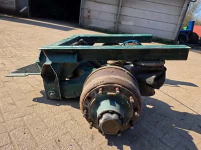 ROR Drawbar axle - Drum Turntable Axle - Drum Brakes - Air Suspension — photo 6 of 9