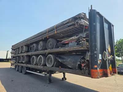 Van Hool 3B2011 - BPW - DISC Stack of 5 3-Axle Curtainsider Trailers - Air Suspension - Disc Brakes - 39 Ton - 2007 — photo 3 of 20