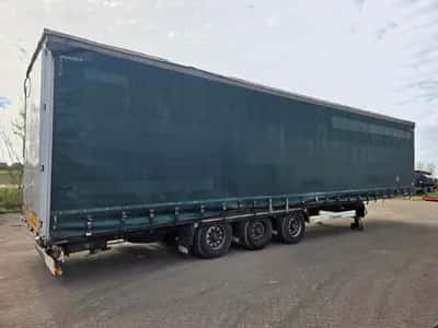 2007 Krone SD 3-Axle Curtainsider Trailer - BPW - Disc Brakes - Air Suspension - Spare Tyre - 39 Ton — photo 4 of 20