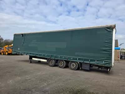 2007 Krone SD 3-Axle Curtainsider Trailer - BPW - Disc Brakes - Air Suspension - Spare Tyre - 39 Ton — photo 8 of 20