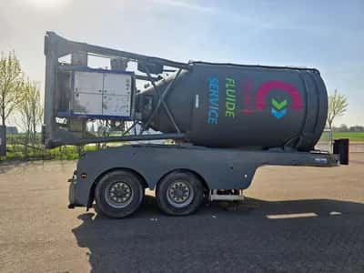 1998 Bero Cement Silo - BPW Axles - Drum Brakes - Air Suspension — photo 4 of 20