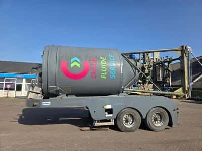 1998 Bero Cement Silo - BPW Axles - Drum Brakes - Air Suspension — photo 8 of 20
