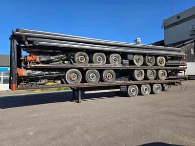Van Hool 3B2011 - BPW - DISC Stack of 5 Van Hool 3-Axle Curtainsider Trailers - BPW Axles - Air Suspension - Disc Brakes - Ready for Export - 2007 — photo 8 of 18