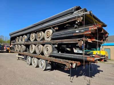 Van Hool 3B2011 - BPW - DISC Stack of 5 Van Hool 3-Axle Curtainsider Trailers - BPW Axles - Air Suspension - Disc Brakes - Ready for Export - 2007 — photo 7 of 18