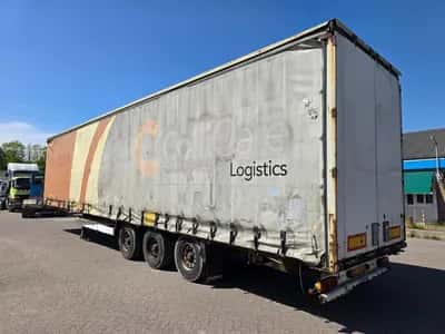 Krone 3-Axle Curtainsider Trailer - BPW Axles - Disc Brakes - Air Suspension - 2008 — photo 7 of 18