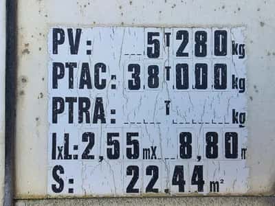 Stas 3-Axle Tipper - Mercedes Axles - Lift Axle - Air Suspension - Disc Brakes - Wabco Smartboard - 38 Ton - 2008 — photo 12 of 20